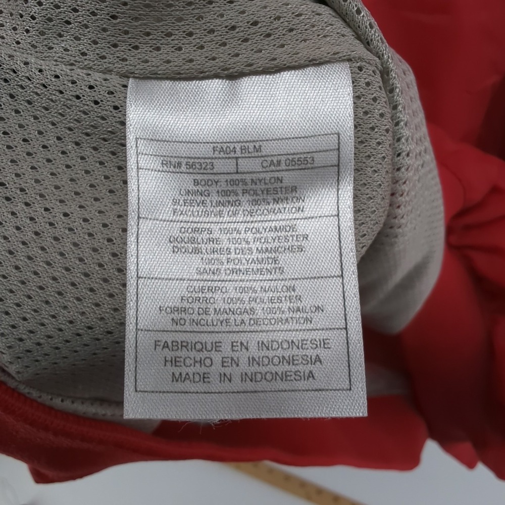 Vintage Ohio State Buckeyes Jacket XL‎ Nike Pullover Windbreaker Center Swoosh - Picture 14 of 15